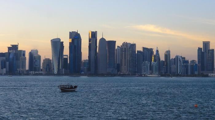 Doha Skyline, Qatar.