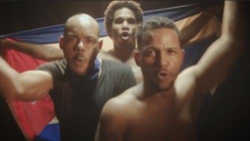 Un fotograma del video musical "Patria y Vida".