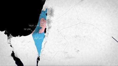 Map of Israel and Occupied Palestinian Territories