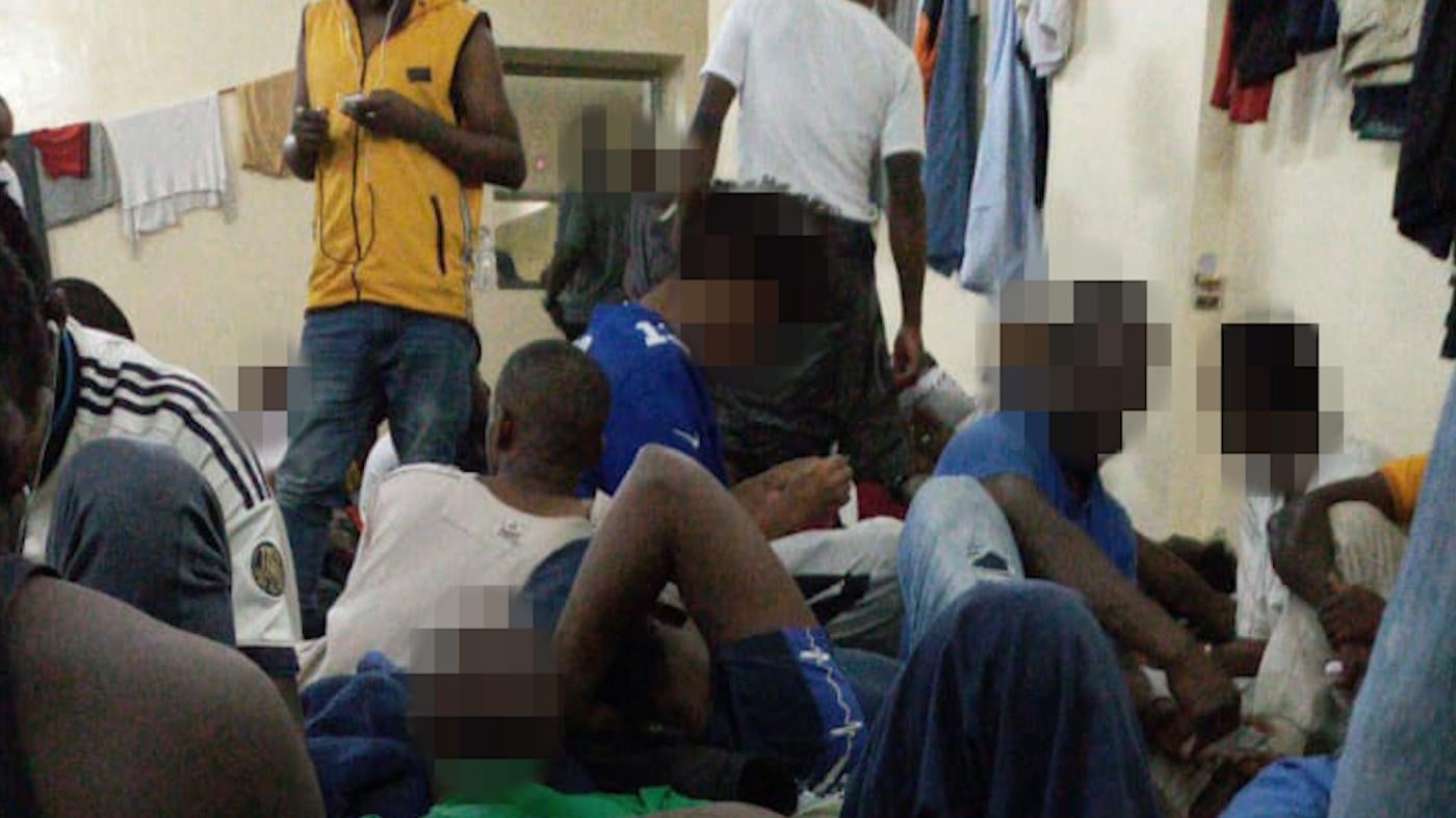 Migrants held in Saudi security complex