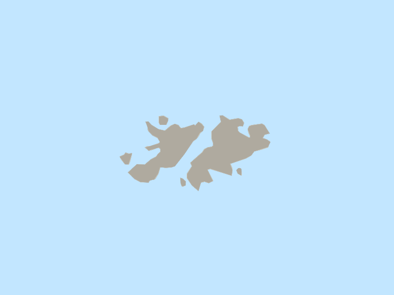 Falklands page map