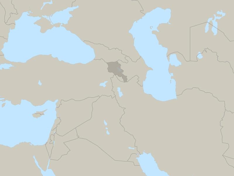Armenia country page map