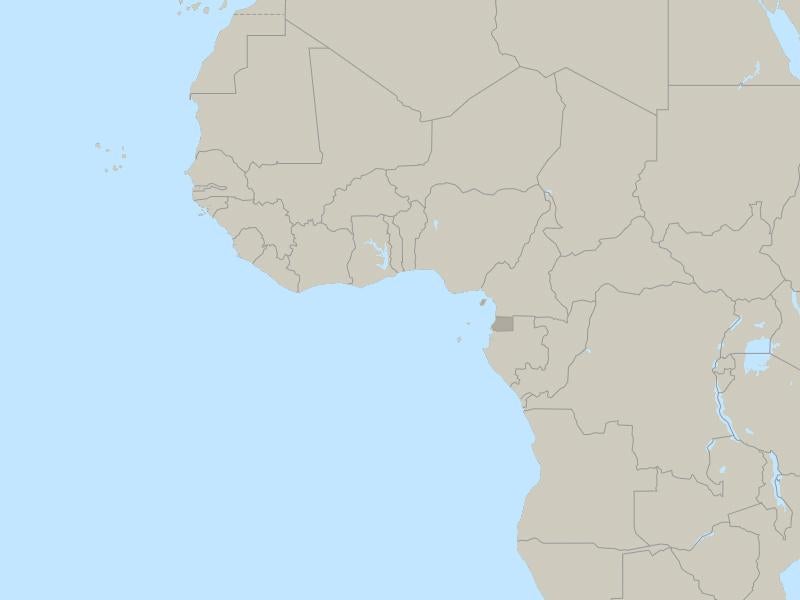 Equatorial Guinea country page map