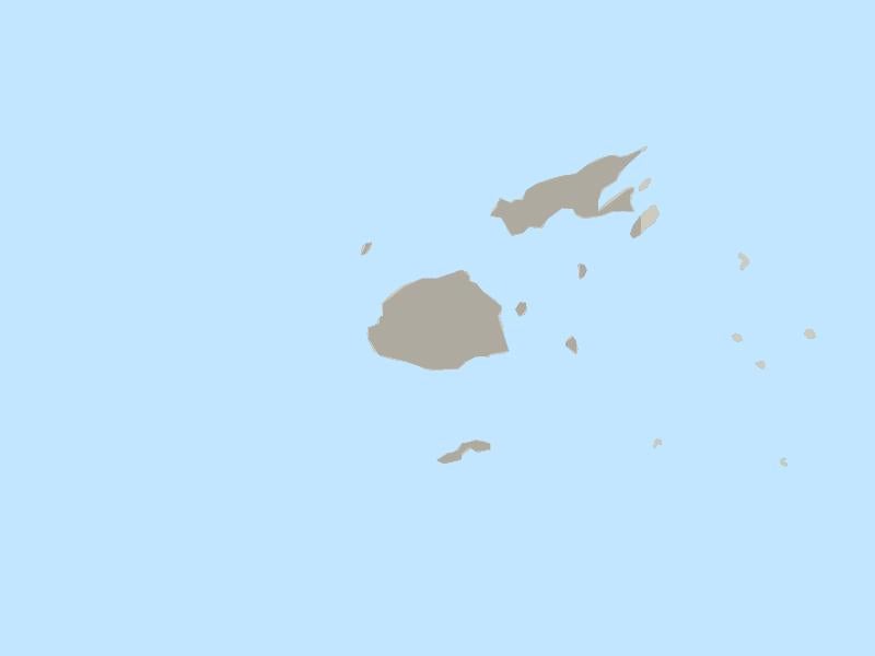 Fiji country page map