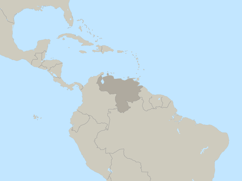 map of Venezuela 