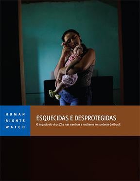 Cover of the Women's Rights Brazil ZIKA report in Portuguese