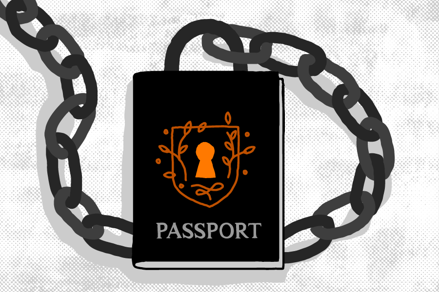 مصادرة جواز السفر