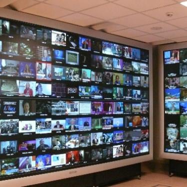 The Monitoring Center of the Radio and Television Supreme Council (RTÜK) where the broadcasts of more than 1780 radio and television stations are regulated.  November 9, 2020 