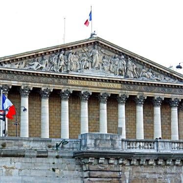 Le Palais Bourbon, siège de l'Assemblée nationale (chambre basse du Parlement bicaméral français), photographié le 22 juin 2014.