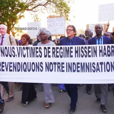 Victims of former Chad dictator Hissène Habré demonstrate reparations