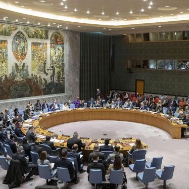 The UN Security Council holds a meeting on November 20, 2019, at United Nations headquarters in New York.