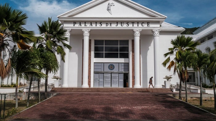 The Supreme Court of Justice, in the island of Mahe, Seychelles.