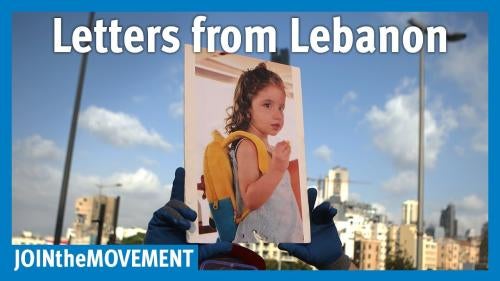 Letters to Lebanon YouTube thumbnail