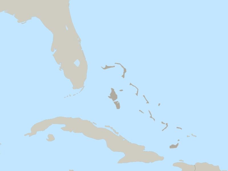 Bahamas country page map