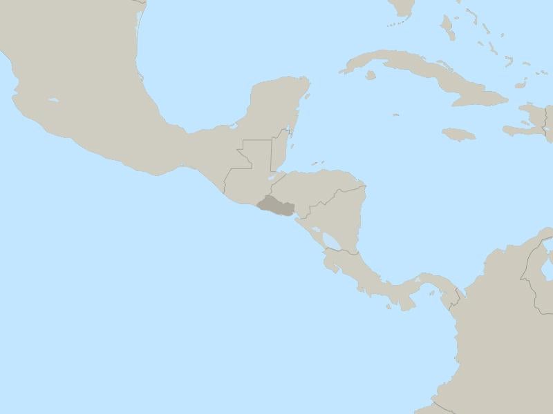 El Salvador country page map