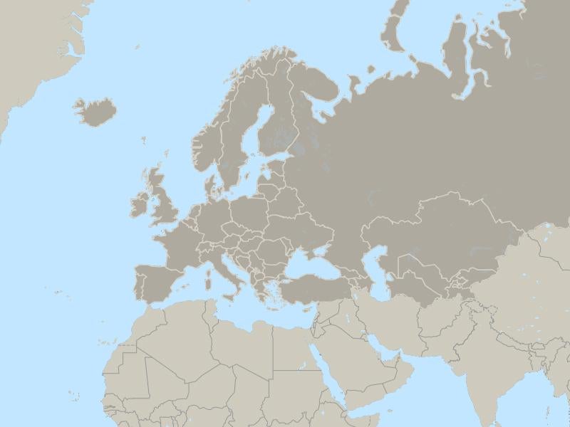 Europe and Central Asia page map