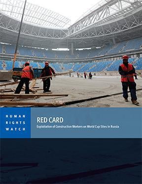 Cover of the Russia FIFA World Cup report 