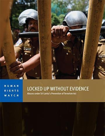Cover for Sri Lanka Report