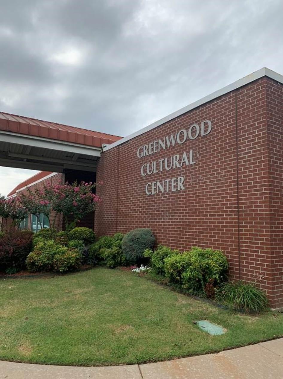 The Greenwood Cultural Center. 