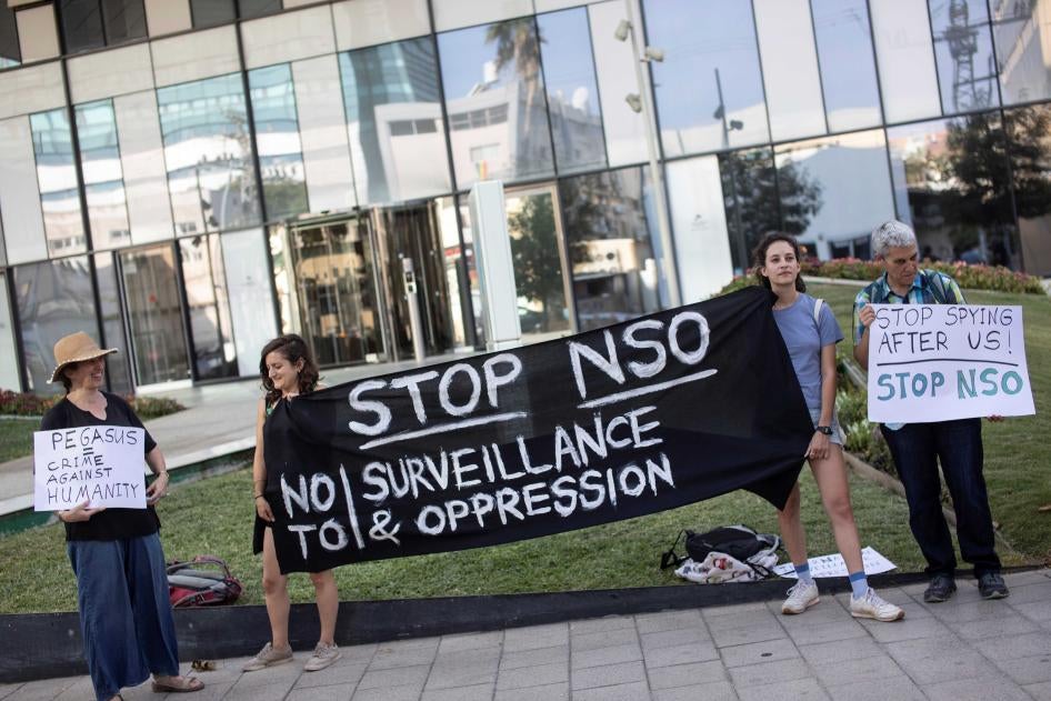 NSO Group Protest