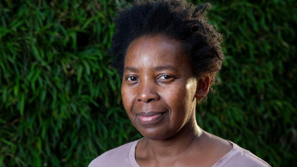 Lorraine Sibanda, présidente de StreetNet International et de la Chambre des associations de l’économie informelle du Zimbabwe, Zimbabwe.