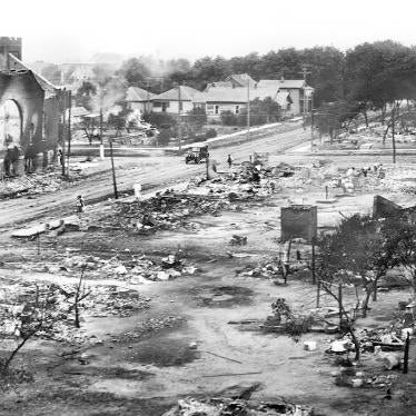 Tulsa Race Massacre ruins