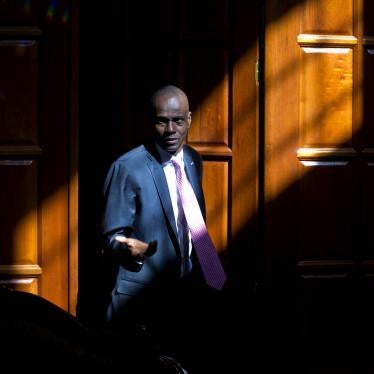 In this February 7, 2020, file photo, Haitian President Jovenel Moïse arrives for an interview at his home in Petion-Ville, a suburb of Port-au-Prince, Haiti. Moïse was killed and first lady Martine Moïse was wounded in an attack on his private residence early Wednesday, July 7, 2021.