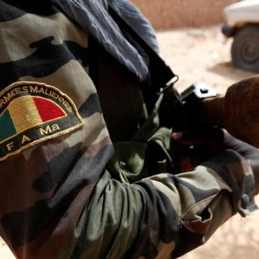 A Malian soldier during a military operation in northern Mali, October 19, 2017.